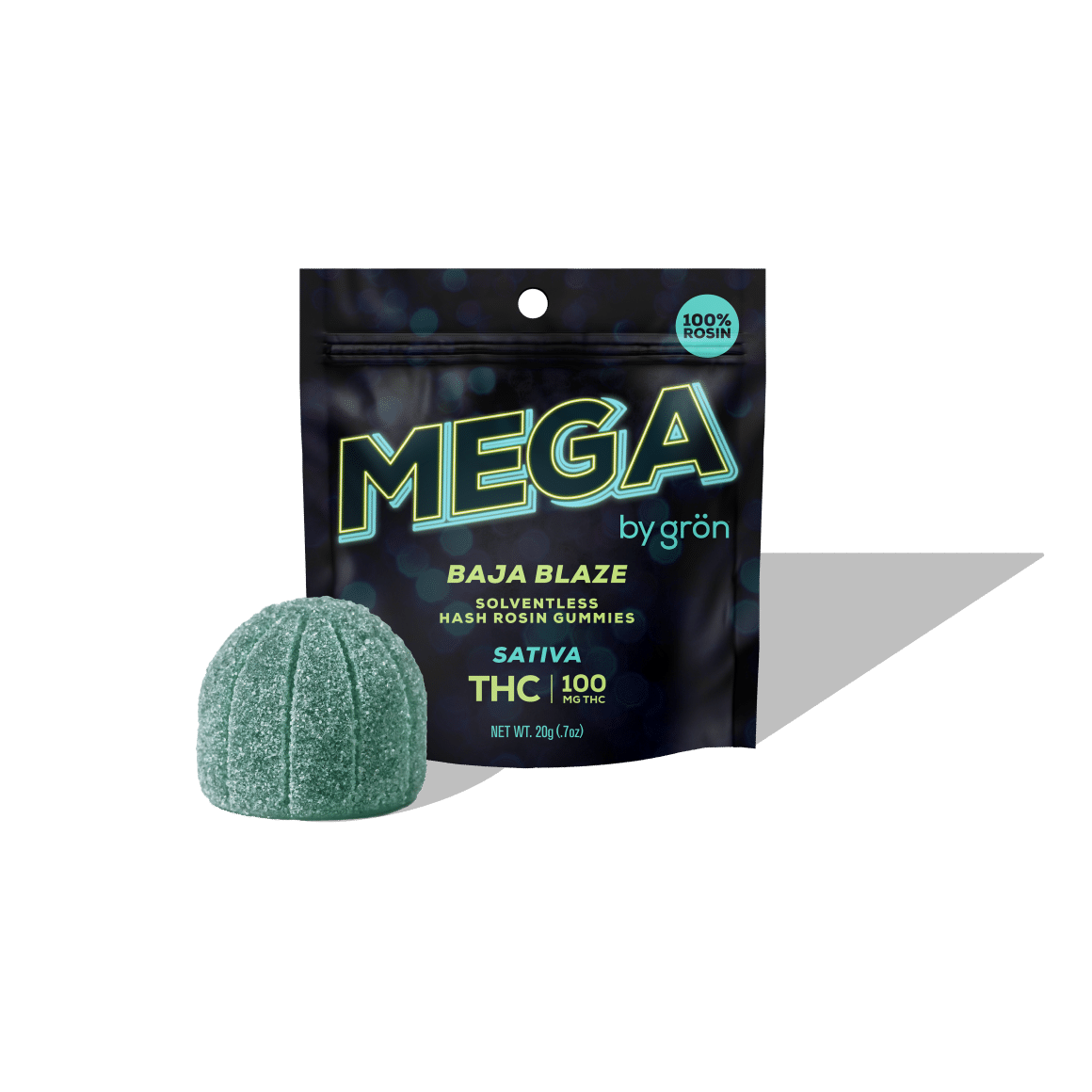 Baja Blaze Rosin Mega  Grön 