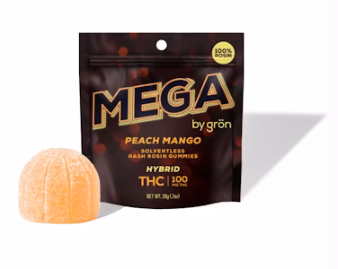 Peach Mango Rosin Mega  Grön 