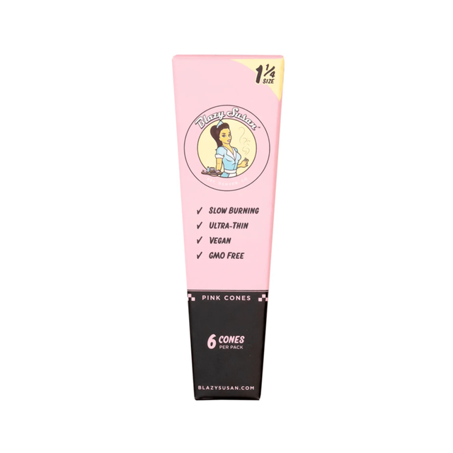 Pink Pre-Rolled Cones Blazy Susan