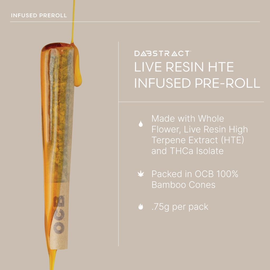 Dabstract Chi-Town Diesel Infused Pre-Roll Single, 0.75g, 1pk - image 2