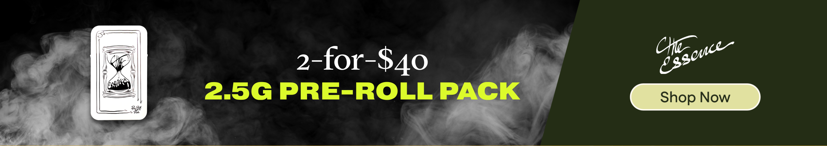 2-for-$40 (the) Essence 2.5G J's Pre-roll Multi-Packs