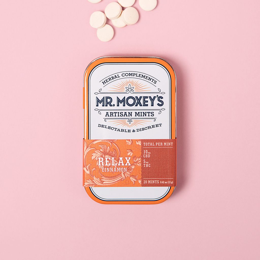 Relax Cinnamon Mints | 2:1 CBD 200mg|THC 100mg