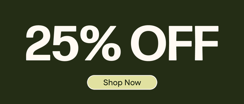 25% Off Accessories *Exclusions