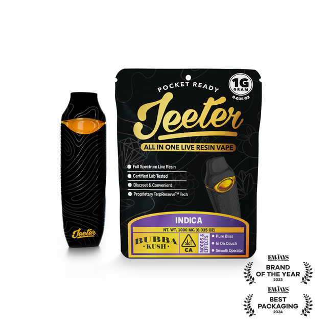 Bubba Kush Live Resin AIO Jeeter