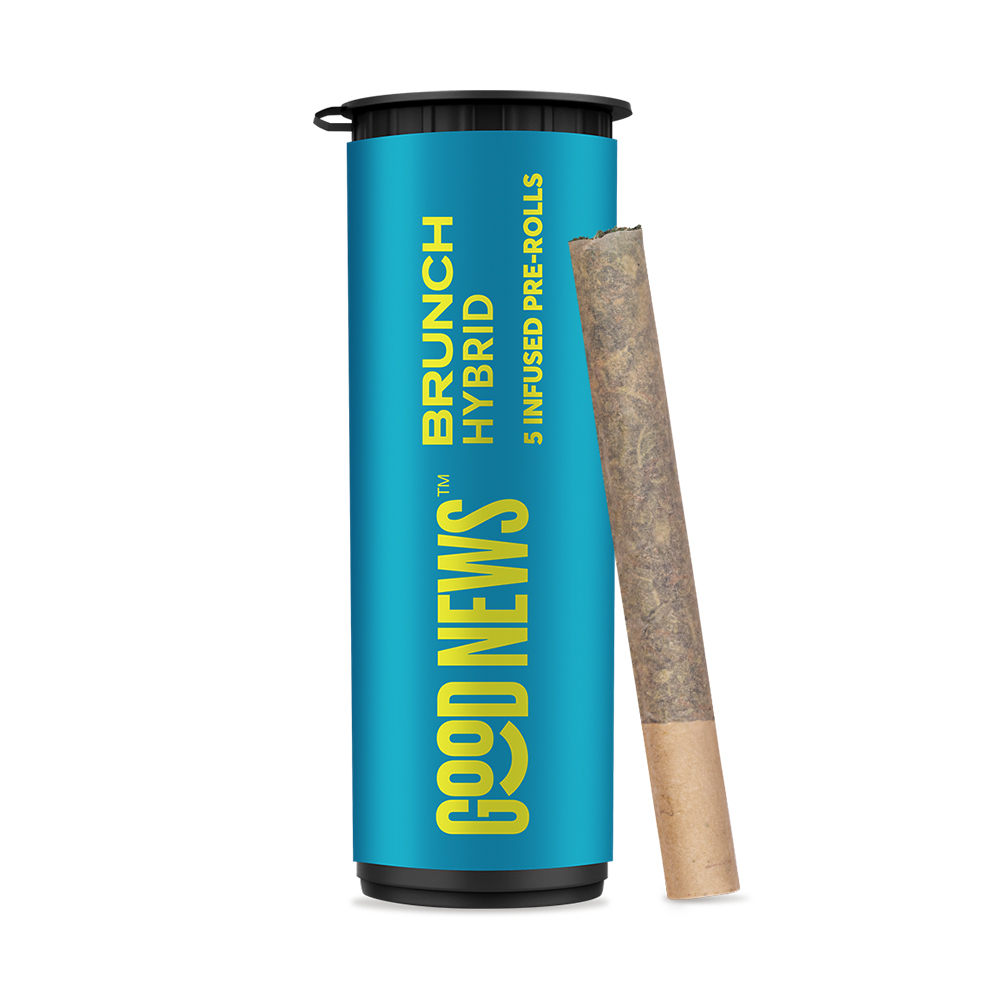 Good News Brunch Infused Pre-Roll Pack 5 Pack | 2.5g