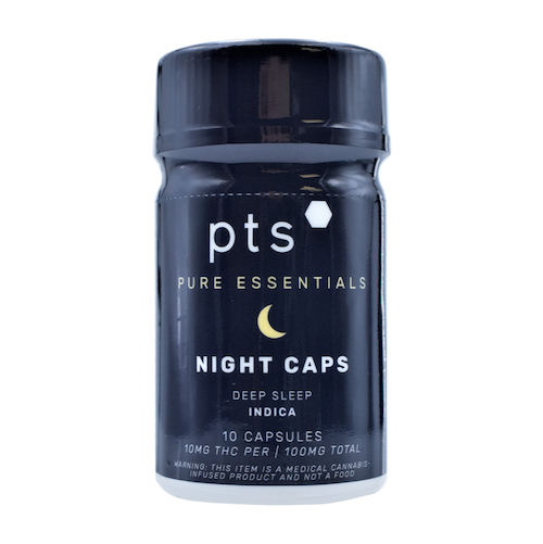 Pure Essentials Night (CBN:THC) Capsules 10 Pack | 100mg