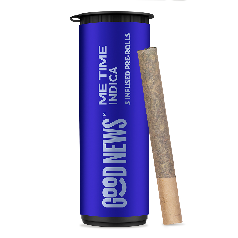 Good News Me Time Infused Pre-Roll Pack 5 Pack | 2.5g