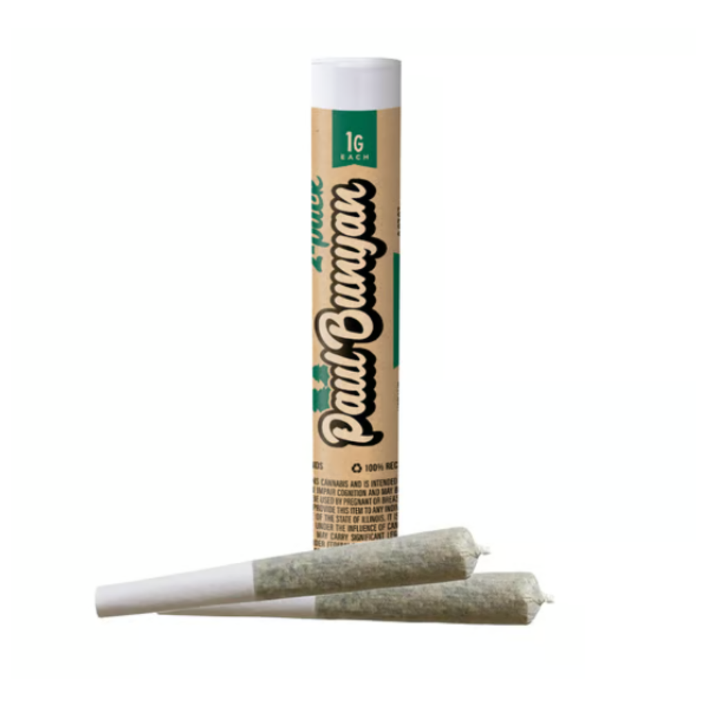 Paul Bunyan Apple Fritter Pre-Roll Pack 2 Pack | 2g