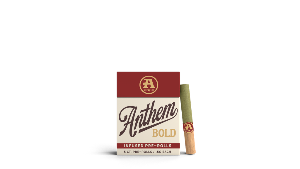 Anthem Bold Berry Gelato - Sweet Wood Tip Infused Blunt Multipack Pre-Roll, 2.5g, 5pk