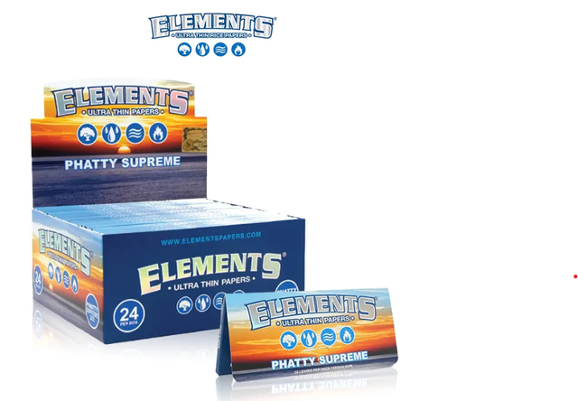 Phatty Supreme Rolling Papers Elements