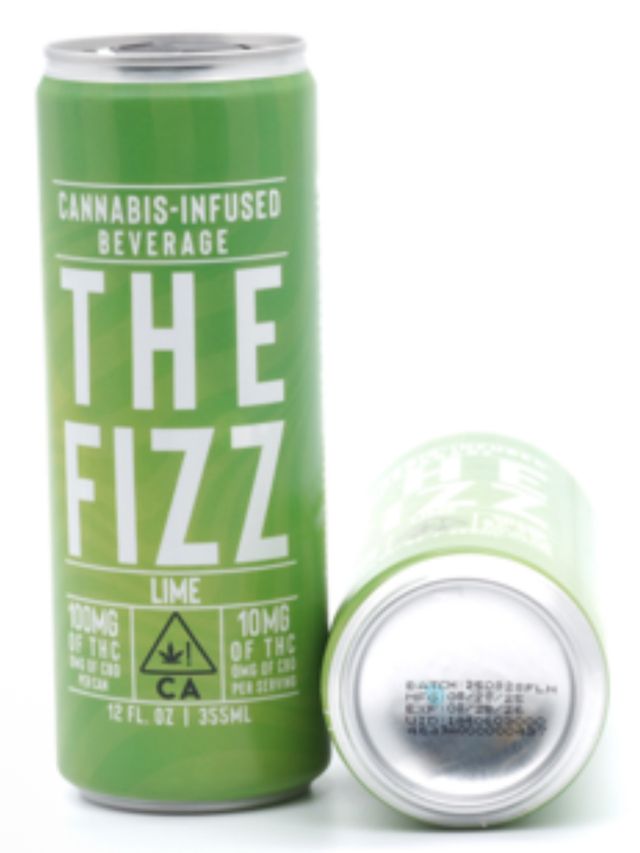 Lime Sparkling Water The Fizz