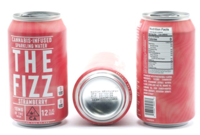 Strawberry Sparkling Water The Fizz