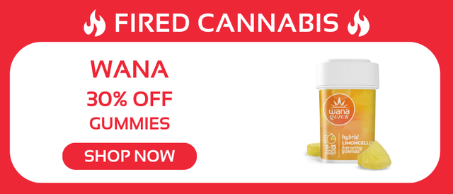 Cannabis Promo, Cannabis Sales, Cannabis Discounts, Cannabis on Sale, Wana: 30% OFF