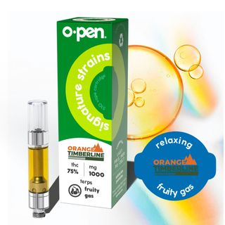 Orange Timberline Live Resin Cartridge O.Pen
