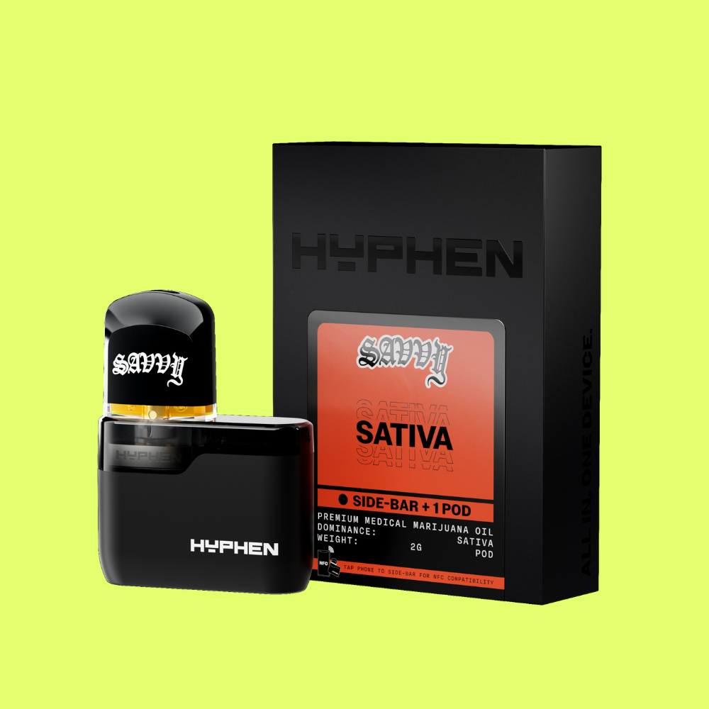 Savvy HYPHEN Sour Tangie All-In-One Vape, 2g