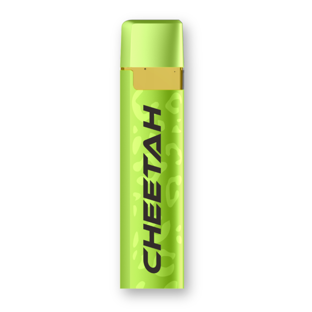 Cheetah Frost Donkey - Bright Green Live Rosin All-In-One Vape, 1g