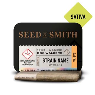 Reckless Instinct Infused Preroll 5-Pack Seed & Smith