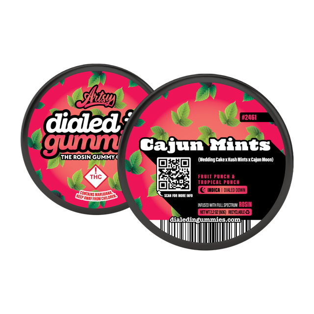 Cajun Mints Gummies Dialed In