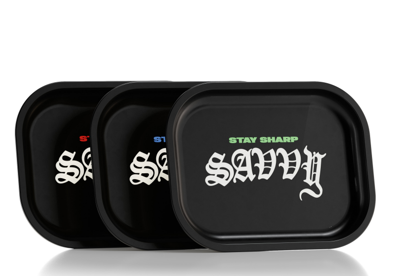 Savvy Rolling Tray Rolling Papers/Cones, Small