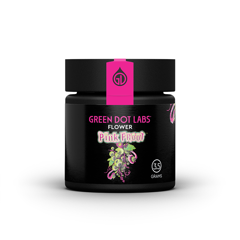 Green Dot Labs Pink Froot 3.5g Flower