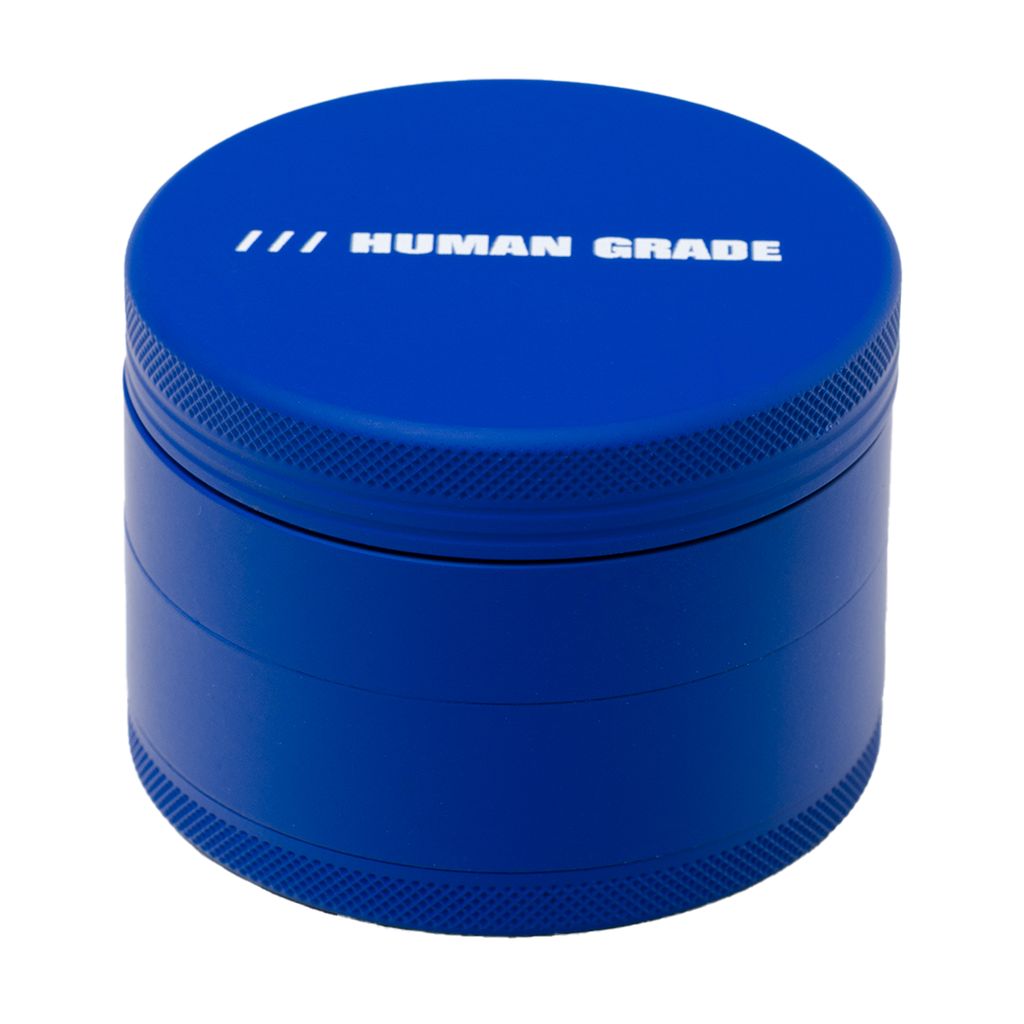Human Grade 2.5" 4R Aluminum Grinder | Blue