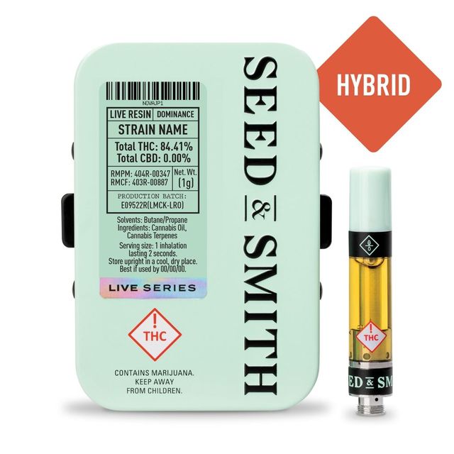 Boof Troop Live Resin Cartridge Seed & Smith