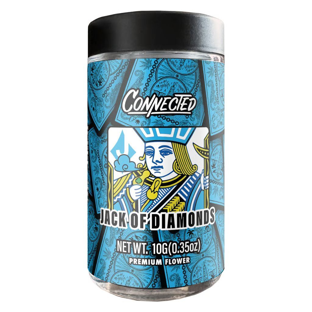 Connected Jack Of Diamonds Flower, 10g