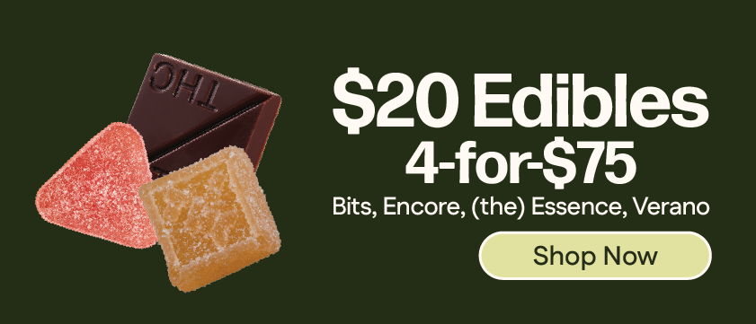 $20 or 4-for-$75 Encore, Bits & (the) Essence Edibles