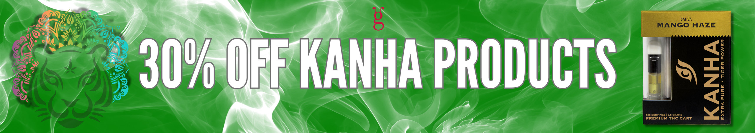 Cannabis Promo, Cannabis Sales, Cannabis Discounts, Cannabis on Sale, 30% Off Kanha