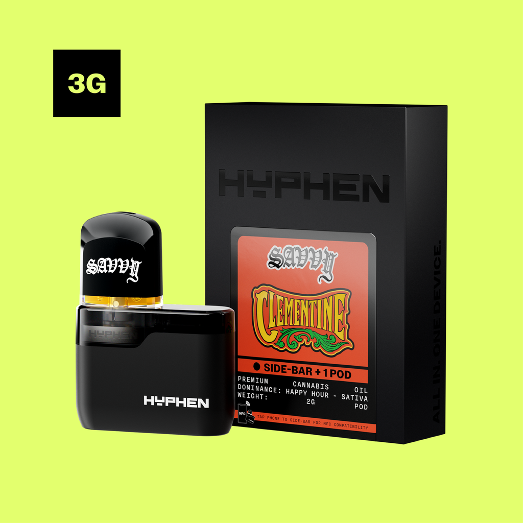 Savvy HYPHEN Clementine All-In-One Vape, 3g