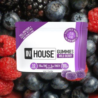 Wild Berry 1:5 THCv/THC Gummy product