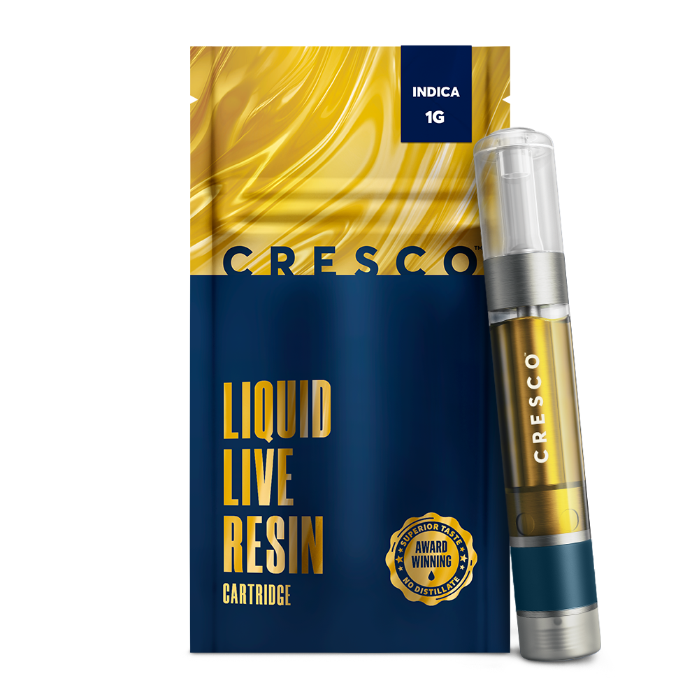 Cresco™ Triangle Gelato Live Resin Cartridge Vape, 1g
