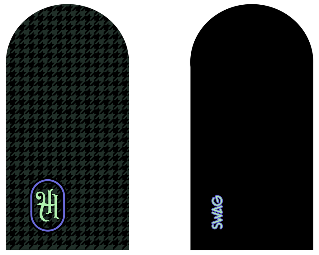 X Ivy Hall Checkered Driver Cover
