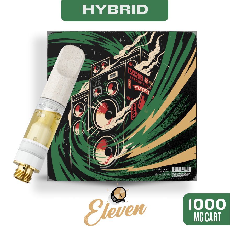 Eleven Spiked Cider Cartridge Vape, 1g