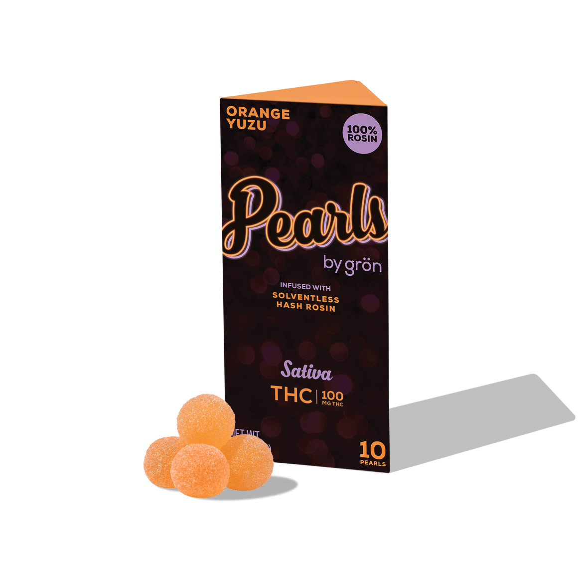 Orange Yuzu Pearls