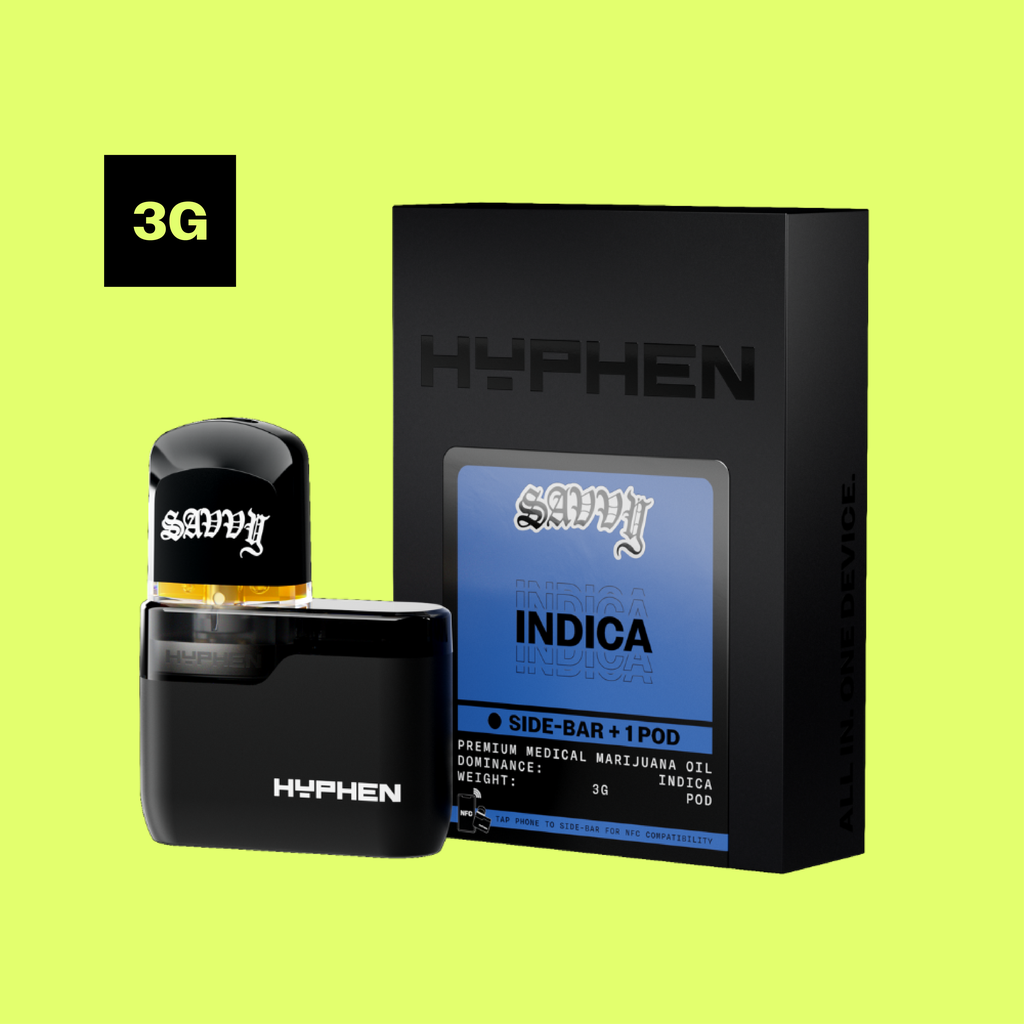 Savvy HYPHEN Rainbow Belts All-In-One Vape, 3g