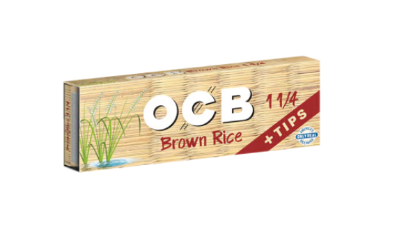 Brown Rice 1 1/4" +Tips OCB