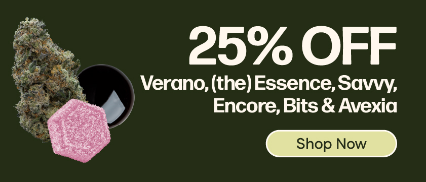 25% OFF Verano, (the) Essence, Savvy, Encore, Bits & Avexia