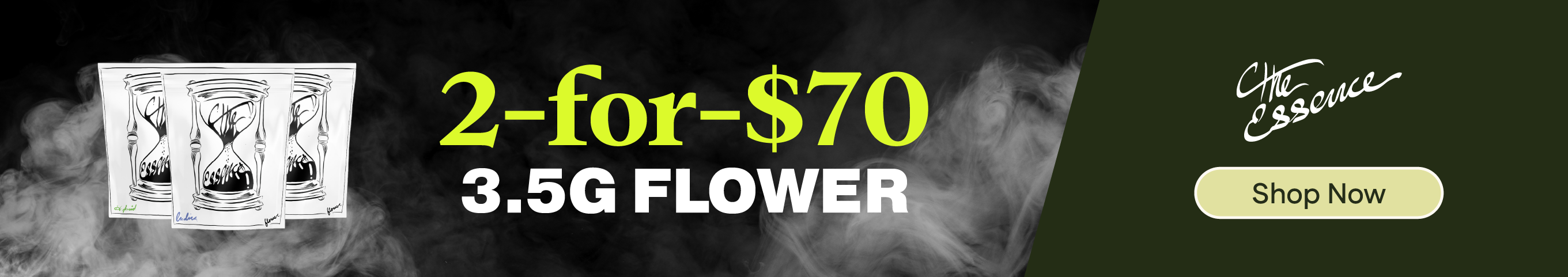 2-for-$70 (the) Essence 3.5g Flower
