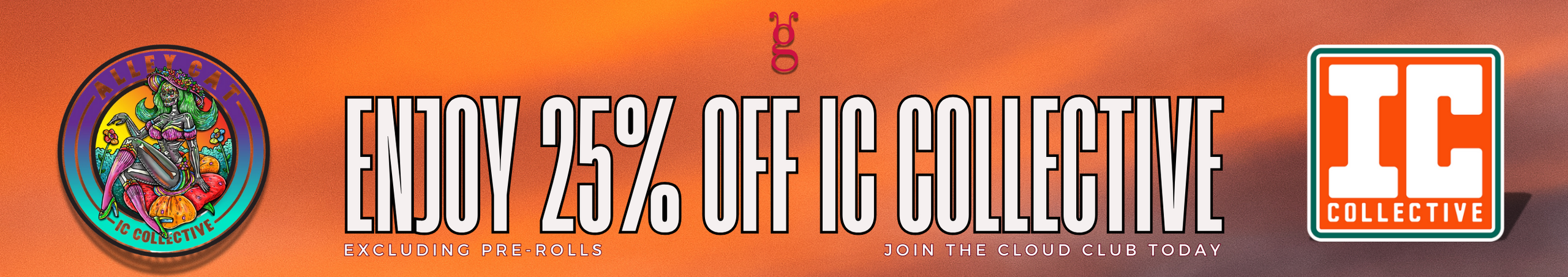 Cannabis Promo, Cannabis Sales, Cannabis Discounts, Cannabis on Sale, 25% Off IC Collective