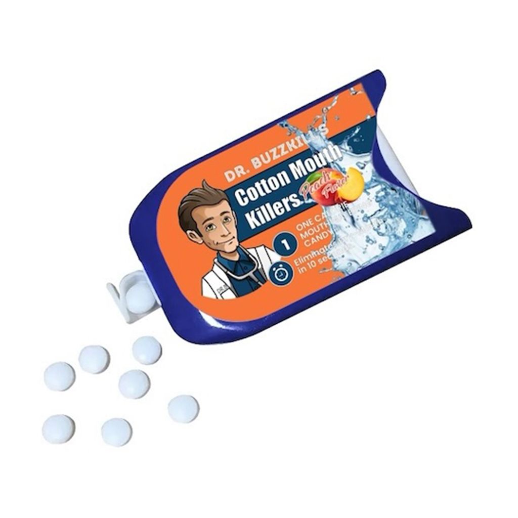 Dr. Buzzkill's Cotton Mouth Killers | Peach