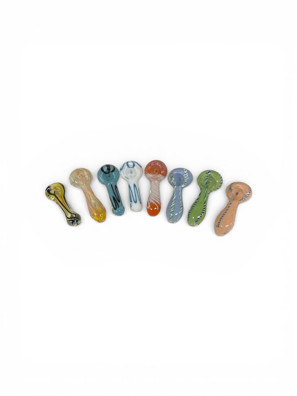 Bisa Lina 2.5" Mix Design Spoon Hand Pipe Assorted