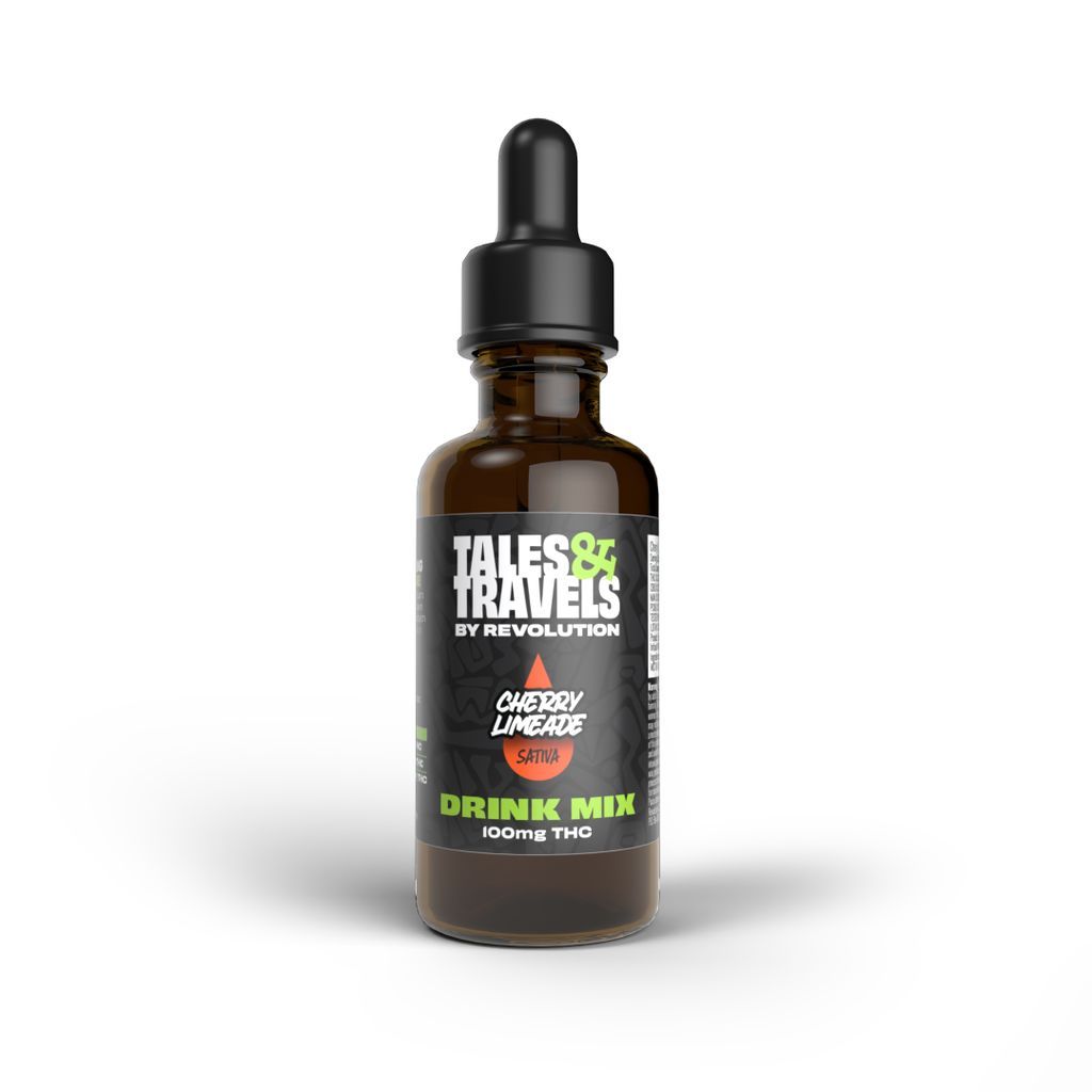 Tales & Travels Cherry Limeade Syrup Beverage Edible, 100mg, 1pk