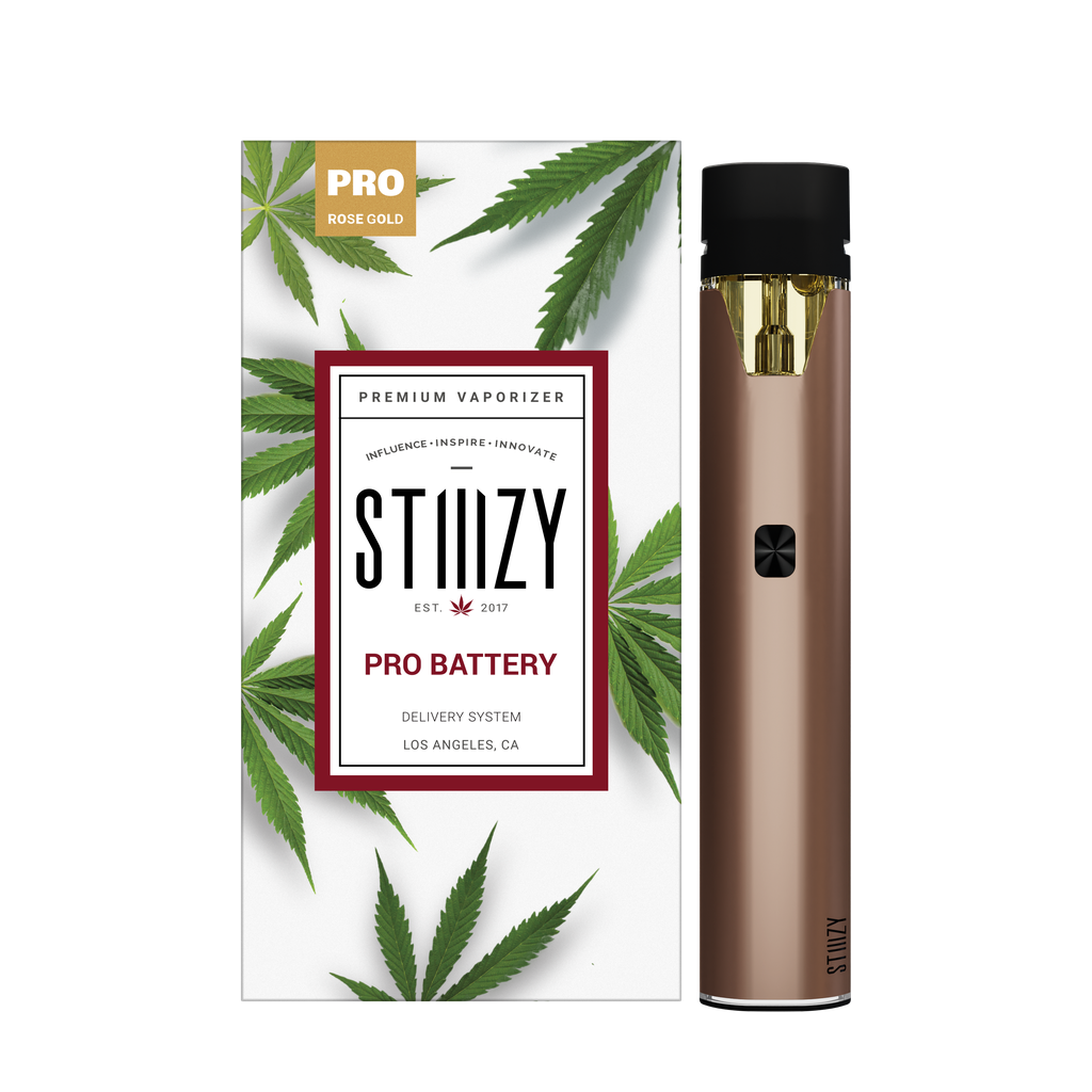 tempe vape battery STIIIZY Pro Variable Voltage Battery, Rose Gold in Tempe, AZ buy hhc vape ireland 2012 Flavor:Guava Jamine