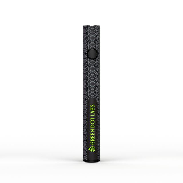 Gray Button Battery Green Dot Labs