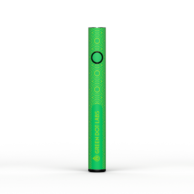 Lime Button Battery Green Dot Labs