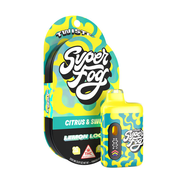 Twisted Lemon Loopz mfused Super Fog