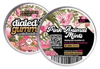Pink Animal Mints Gummies Dialed In