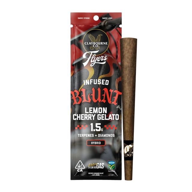 Lemon Cherry Gelato Infused Blunt Claybourne Co.