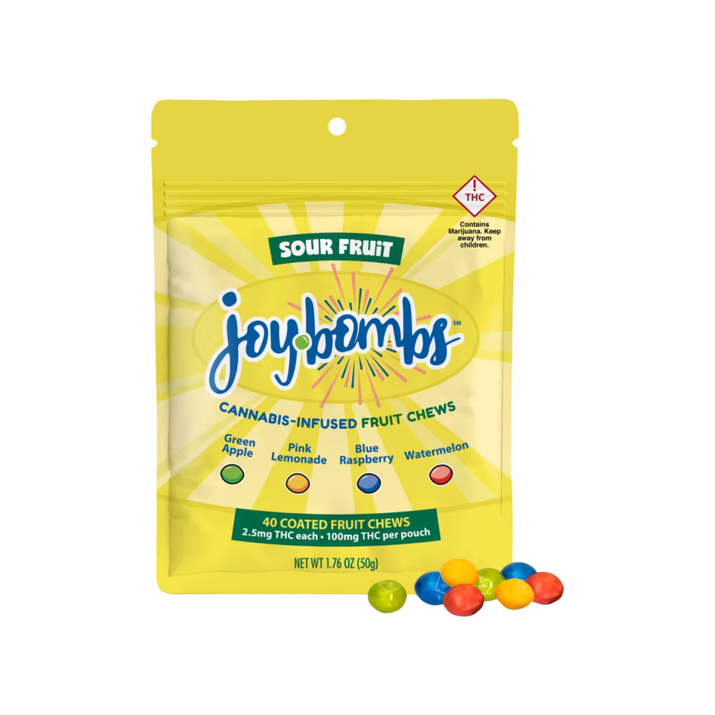 Joy Bombs Sour | 100mg 40pk
